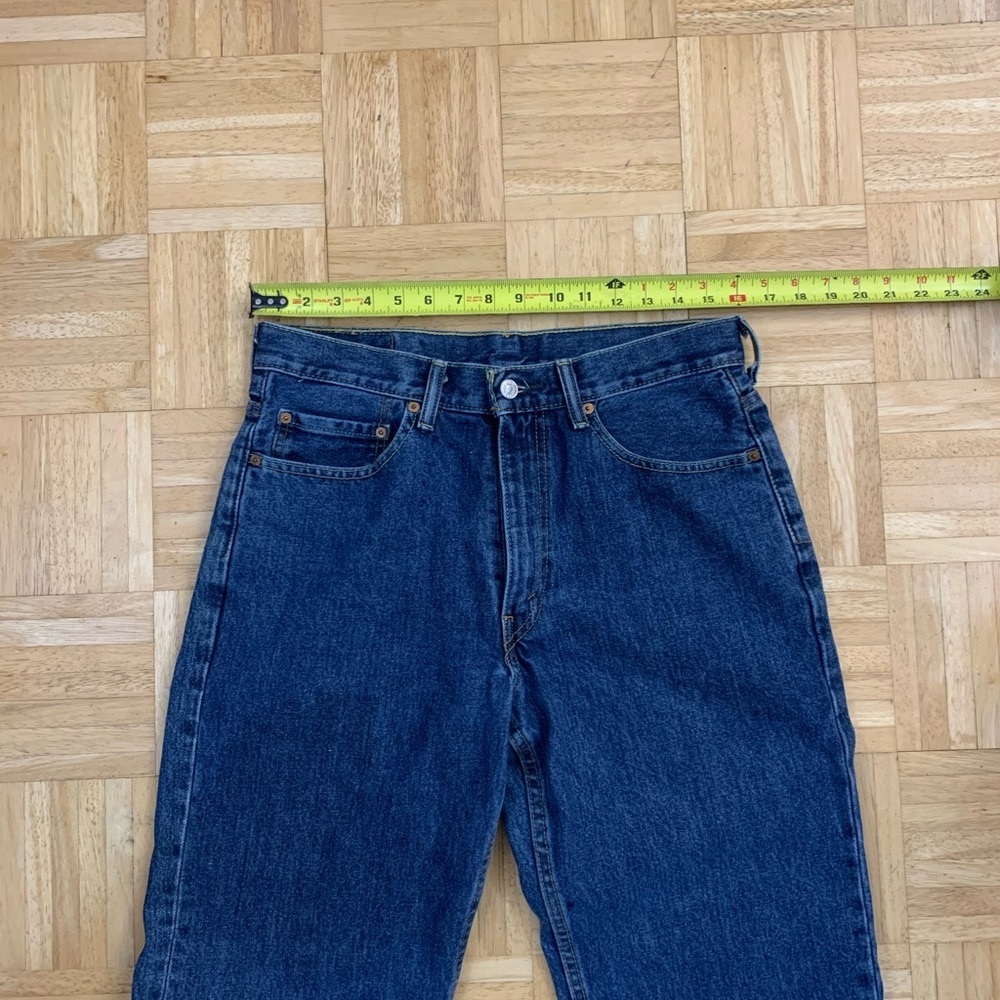 Levi’s 550 Relaxed Denim Jeans Dark Blue Sz 32 30